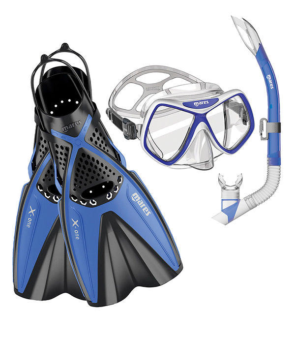 Mares Snorkelpaket (X-One + Ridley)