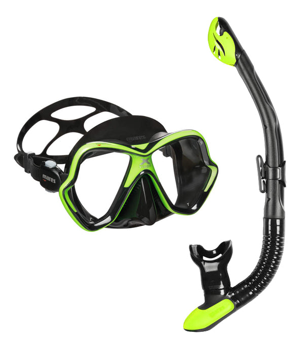 Mares Mask & Snorkelset (X-Vision + Ergo Dry)