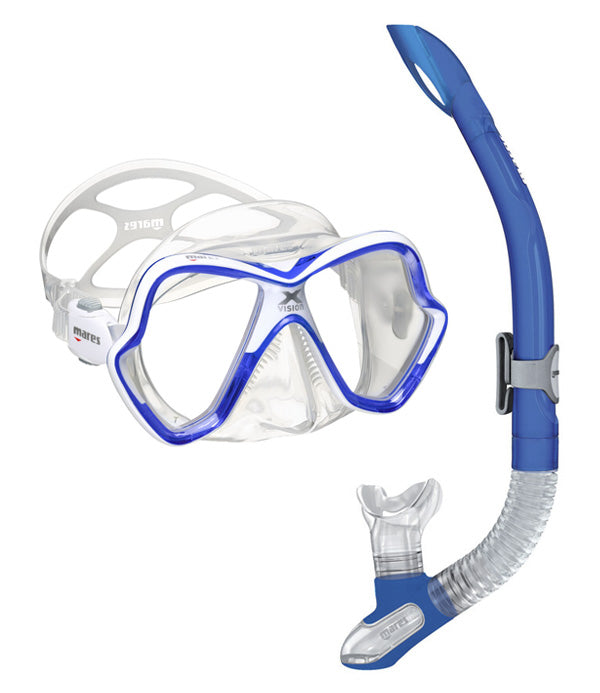 Mares Mask & Snorkelset (X-Vision + Ergo Splash)