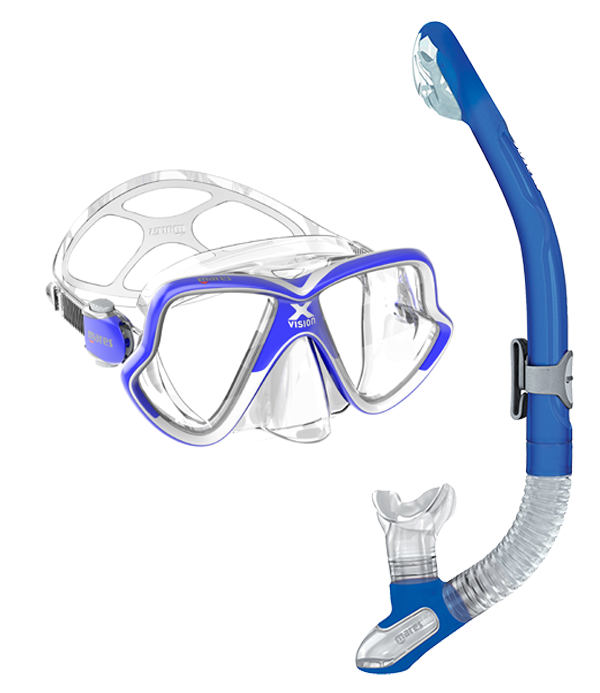 Mares Mask & Snorkelset (X-Vision Mid 2.0 + Ergo Dry)