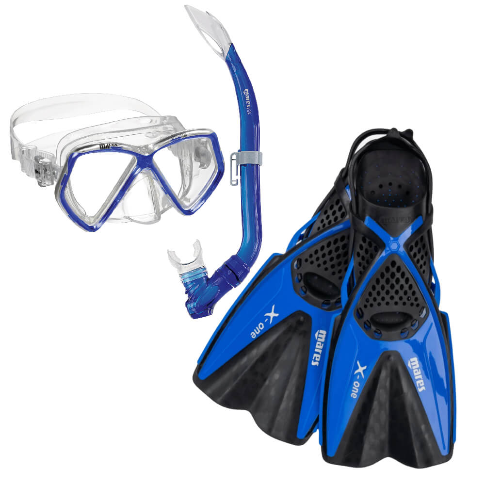 Mares Snorkelpaket (X-One + Pirate)