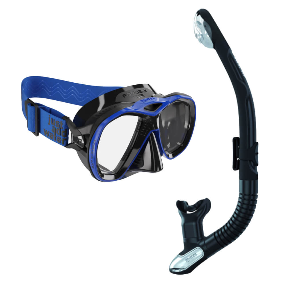 Mares Mask & Snorkelset (Force-X Lite + Ergo Dry)