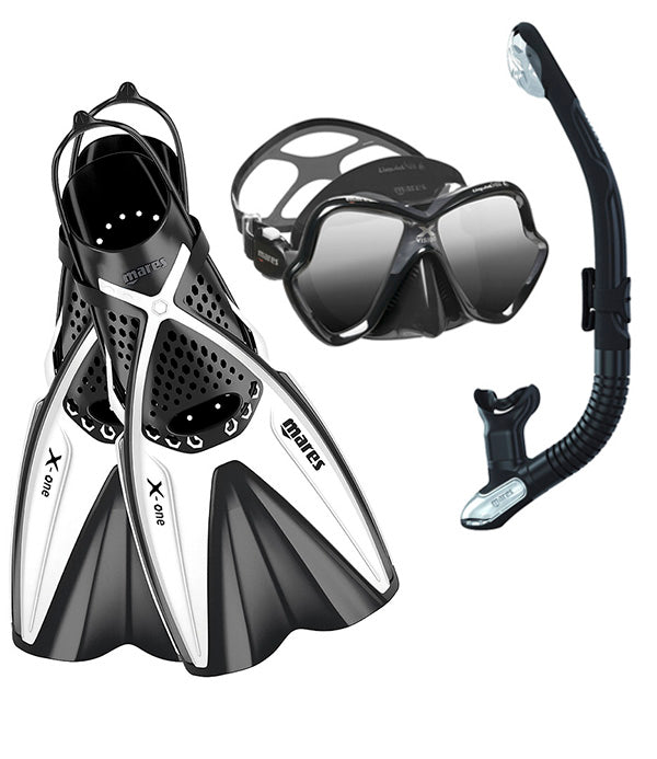 Mares Snorkelpaket (X-One + X-Vision Ultra Mirrored + Ergo Dry)