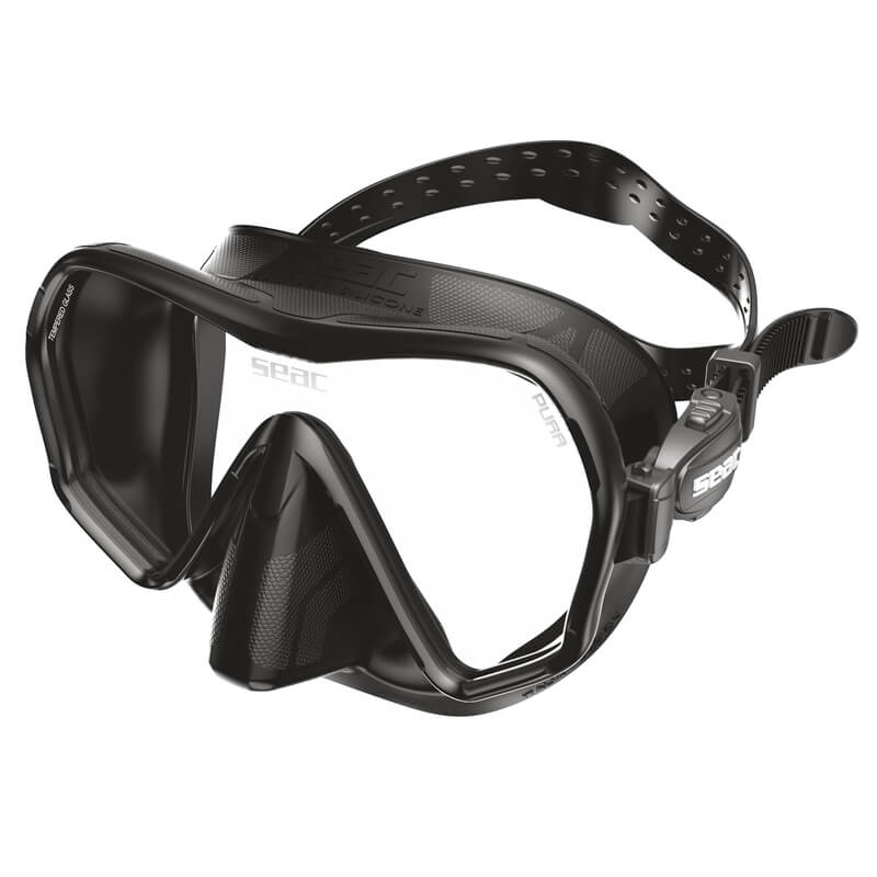 SEAC Mask & Snorkelset (Pura + Reverse Dry)